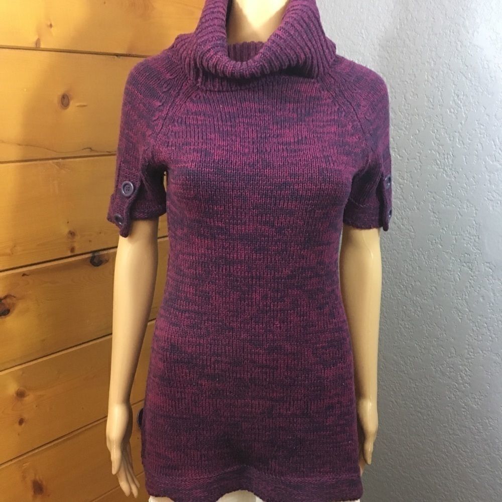 Ashley Cowl Neck Long Sweater Small EUC